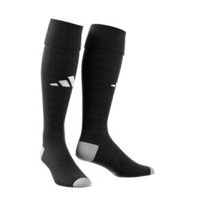 New Adidas Milano 23 black white long football soccer sport socks KXXL